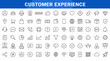 © LBT - Customer Experience Concept With Iconic Symbols Collection.