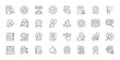 © Bezvershenko - Quality Management icons in line design. quality management, control, checklist, inspection, standard, process, improvement on white background vector. Quality Management editable stroke icons.