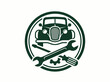 © ENDRY - Vintage Auto Repair Emblem.
