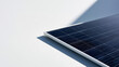 © BlackBridge Media - Modern Solar Panel Corner on Minimal White Background