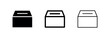 © liubomir118809 - Ballot voting box icons set