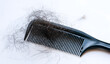 © Daniel - Image showing a healthcare problem with hair loss or hair fall, displayed on a white surface.
