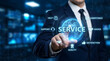 © Samir - Professional selecting service concept on digital interface