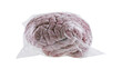 © Aisling - Human brain organ wrapped in clear plastic packaging