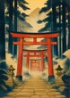 © 豪 生駒 - japanese temple at night