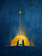 © Dar1930 - Nativity Scene Under Star Light – AI Generative – no real persons