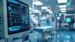 © Hardiman - Hospital medical monitor display