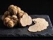 © DesignYoga - Group of raw white truffles for luxury restaurant cooking