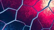 © designhunt - Abstract stone cracked mosaic pattern. Geology and fracture surface texture concept. Colorful textured background with geometric fissure lines