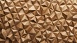 © Souphaphone - Geometric wooden wall panel with triangular 3D texture and natural grain