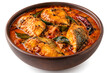 © Worapon - Fish curry in a bowl, spicy Indian coastal style curry