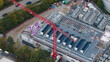 © Amazing Aerial - Aerial view of MUC2 Data Center Expansion Under Construction in Munich Germany
