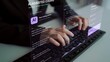 © Sirat - A person types on a keyboard. Conversational coding illustrates a path from describing an application to reviewing its behavior, using a task planner as the working software example