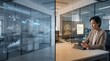 © Siro - Business Professional Overseeing Artificial Intelligence Recommendation Engine