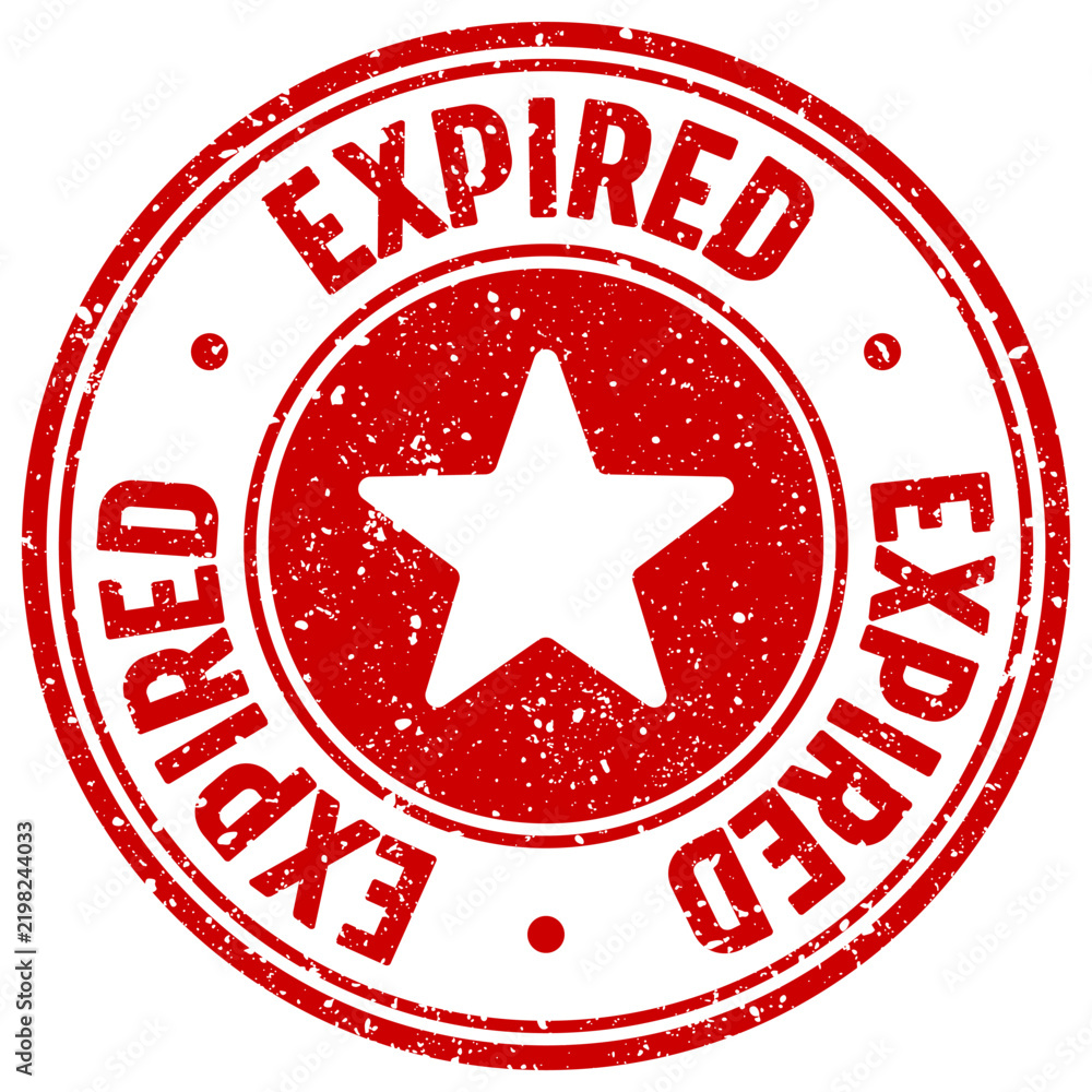 expired stamp Stock Vector | Adobe Stock