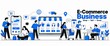 © Chandra - Project management workflow and planning concept with team coordination and task tracking business strategy team collaborat