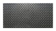 © Kaalanja - Industrial metal diamond plate texture with raised treads isolated on white background