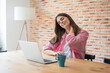 © Daniel - Young woman feeling neck pain and discomfort while working remotely on a laptop, indicating stress, fatigue, and stiffness from prolonged screen time and poor posture during remote work