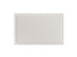 © MDTOUFICKAHAMAD - Blank rectangular postage stamp with serrated edges isolated on white background