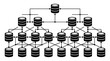 © nashar - Complex database network architecture diagram structure