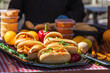 © Roman Bjuty - Delicious traditional Polish fish rolls served at a coastal street food stall, Hel, Poland