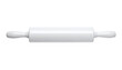© devdesignnotes - Rolling pin kitchen utensil made of white ceramic material for baking pastry dough showing a classic cylindrical shape and smooth surface design 