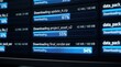 © Umnat - Computer monitor screen displaying the process of downloading multiple files from the internet.