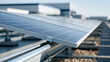 © Nati - Warehouse rooftop under solar installati 1