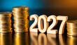 © good-J - 2027 image related to the economy with a pile of coins around