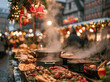 © Dar1930 - Alsatian Christmas Market Food Stall