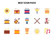 © Icon - Beat Flat Bundle Icons Pack