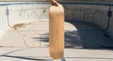 skateboard at a skate park