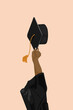 © Rawpixel.com - Graduation cap, aesthetic illustration, design resource
