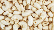 © VH_World - A detailed macro studio photograph capturing a dense, full-frame top-down view of crunchy, light-colored fried macaroni snacks.