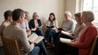 © CreativeCloudStock - Adults Sharing a Quiet Reading Circle in a Local Library for Community Lifestyle