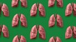 © detiyy - Seamless pattern of human lung anatomy