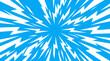 © ABC - Dynamic comic book lightning bolt pattern with electric blue and white diagonal flash rays for manga action poster and superhero banner design