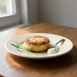 © Onirama - Crisp potato rosti with a spoonful of sour cream
