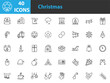 © kornkun - set of christmas icons, christmas decoration, winter holiday