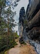 © ella-captures - Sächsische Schweiz Wandern Sandsteinfelsen