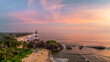 © Amith - A magical evening and sunset at Kapu (kaup) Beach, near Udupi, India featuring the famous lighthouse