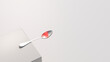 © Westend61 - Floating spoon with red sphere, 3D Rendering