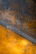© ADDICTIVE STOCK - Abstract rusty metal texture with diagonal steel division