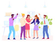 © ssstocker - Successful deal celebration. Team meeting. Colleagues together