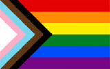 GLBTQ rainbow flag