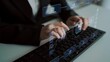© Sirat - A person types on a keyboard. Agent monitoring accompanies a flow from input to action, bringing task planning, signal processing and output delivery into one connected process.