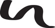 © Nazish - A large black letter on a plain white background