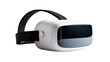 © Eustace - Modern white virtual reality headset with black adjustable head strap