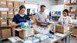 © Rocko - Giving Tuesday volunteers packing medical supplies for community