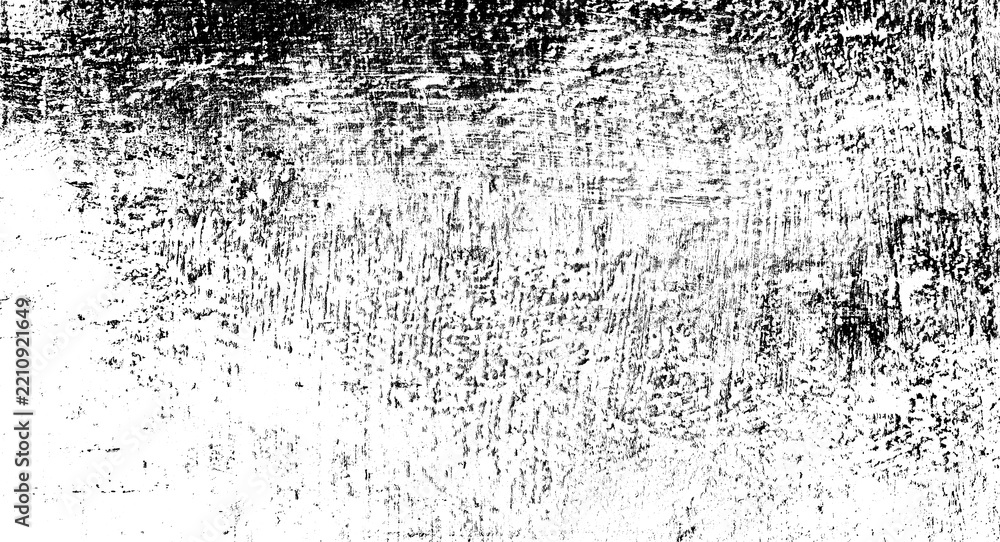 Distressed black and white grunge texture with scratched surface ...